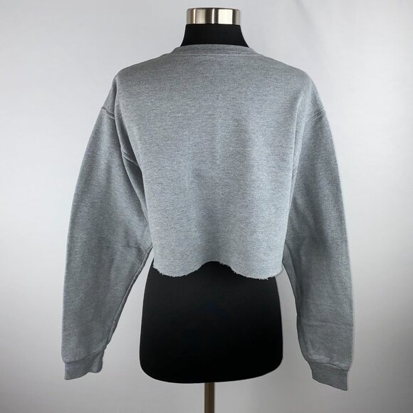 Athletic Works Cropped I Love Kickboxing Hand Cut Hem Sporty Action M * - Picture 4 of 6